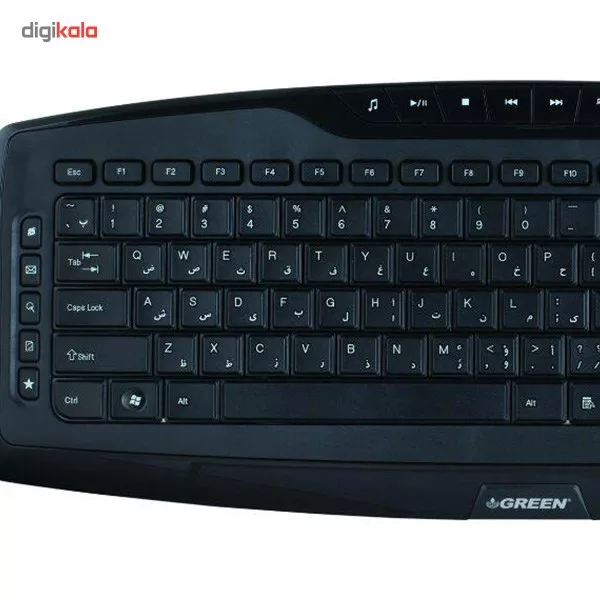 کیبورد گرین مدل GK-501 با حروف فارسی