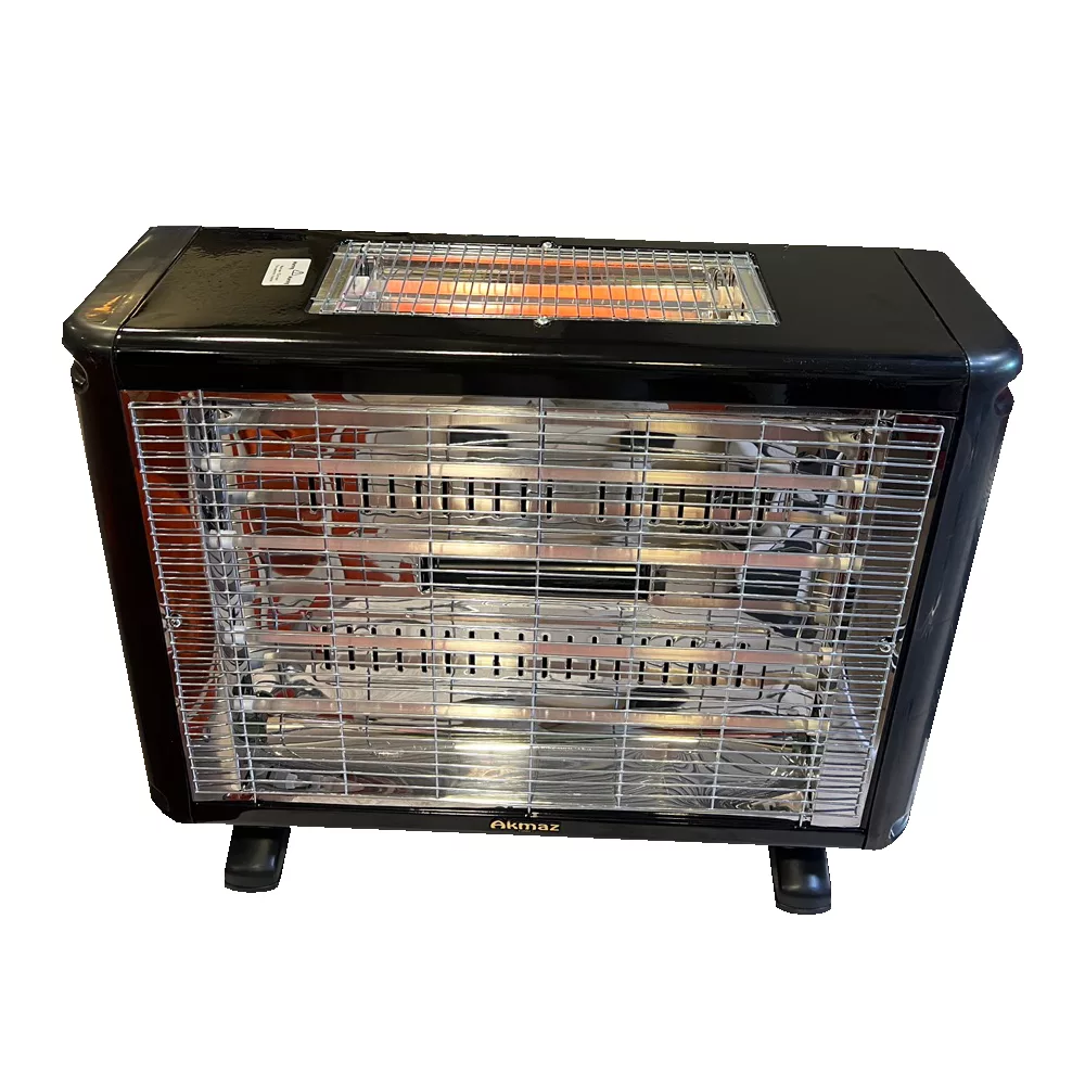 بخاری برقی آکماز مدل 6 المنته فن دار توربو