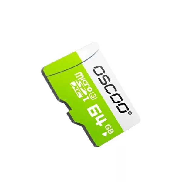 کارت حافظه MicroSD اوسکو مدل Green Series کلاس 10 استاندارد U3 سرعت 85mb/s ظرفیت 64 گیگابایت
