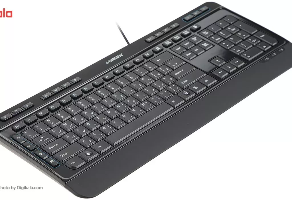 کیبورد گرین مدل GK-502 با حروف فارسی