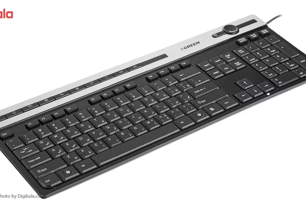 کیبورد گرین مدل GK-503، سوییچ ممبران، Full-Size