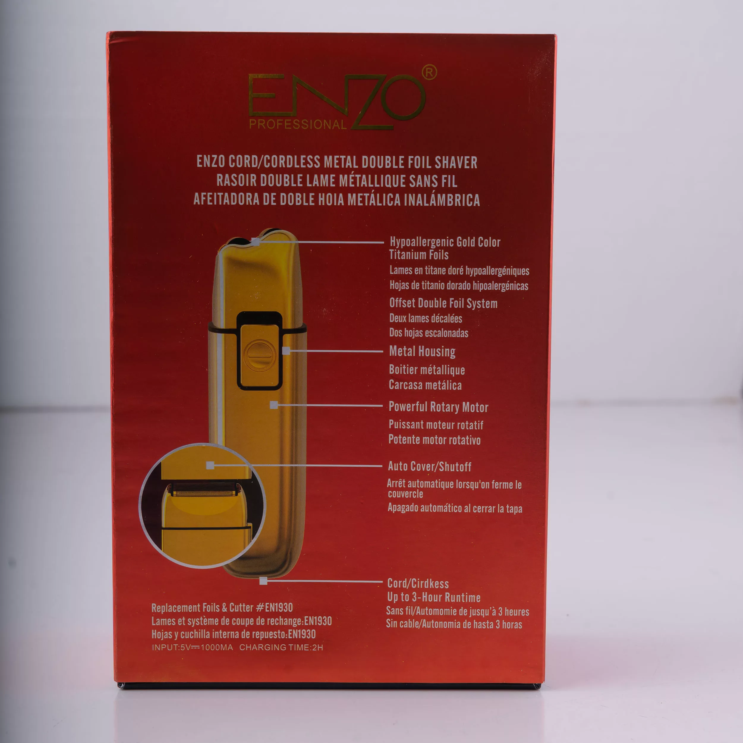 ماشین اصلاح موی صورت انزو پروفیشینال مدل EN-1930