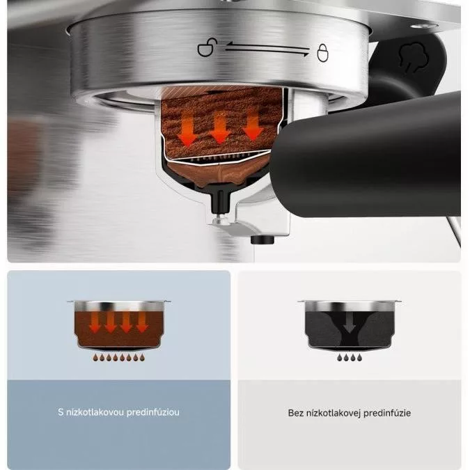 اسپرسو ساز ۹۰۰ میلی‌لیتر شیائومی مدل semi automatic