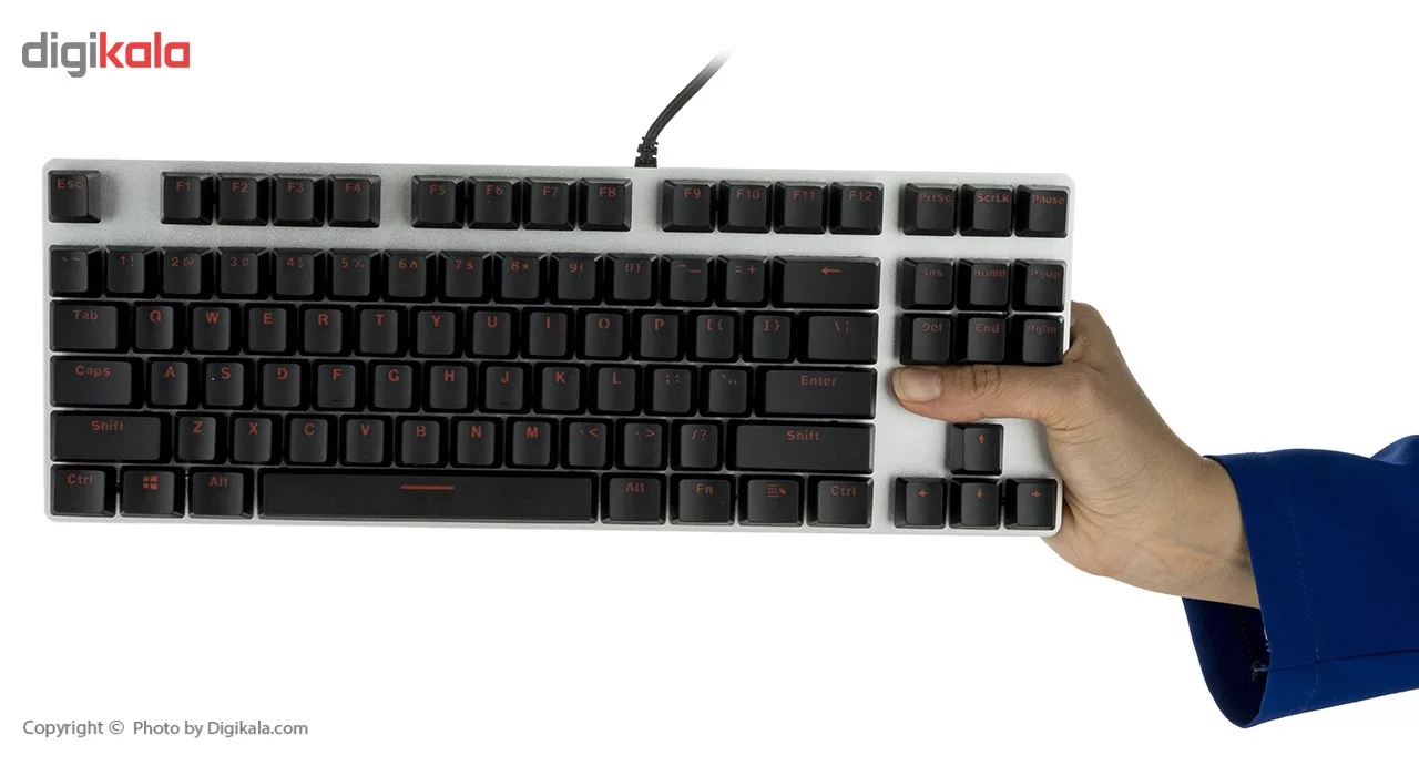 کیبورد مخصوص بازی مکانیکی رپو مدل V500 Alloy Version