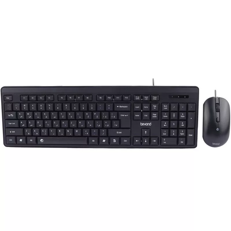 کیبورد و ماوس با سیم بیاند مدل BEYOND BMK-3456