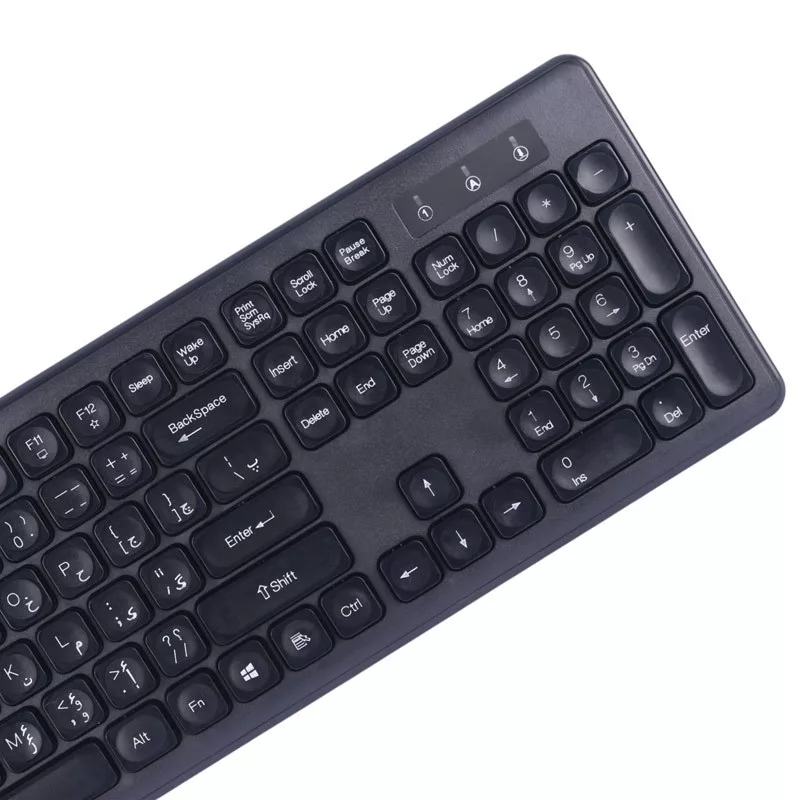 کیبورد و ماوس ان نوا مدل NKM-1401WL
