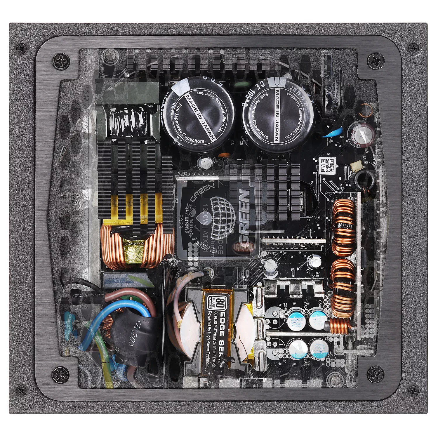 منبع تغذیه کامپیوتر گرین مدل GP1300B-EDGE