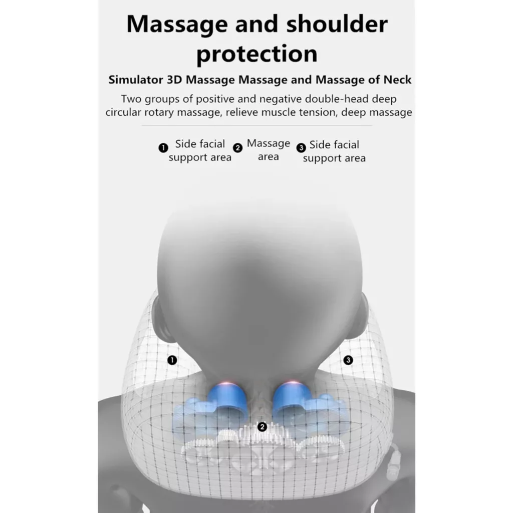 ماساژور گردن مدل بالشتی 001