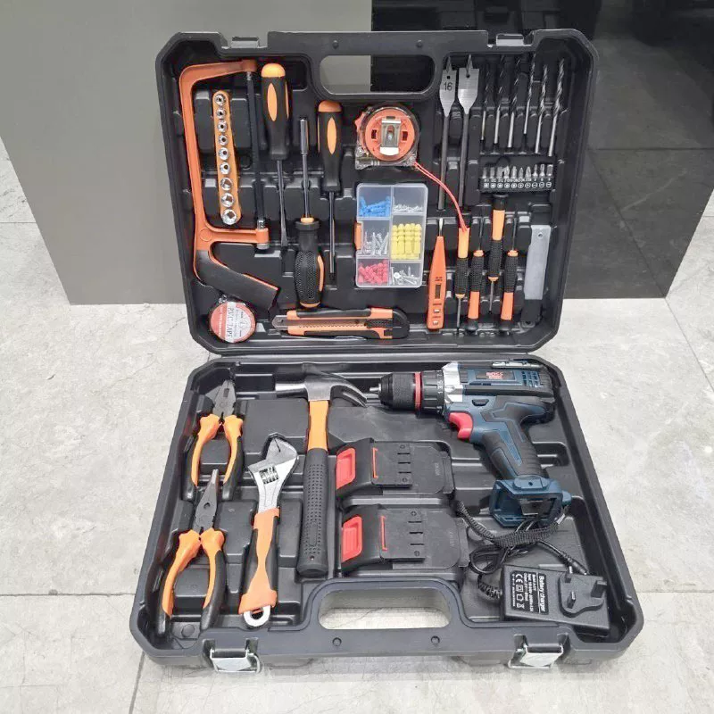 مجموعه 100 عددی دریل پیچ گوشتی باس مدل BS-148V