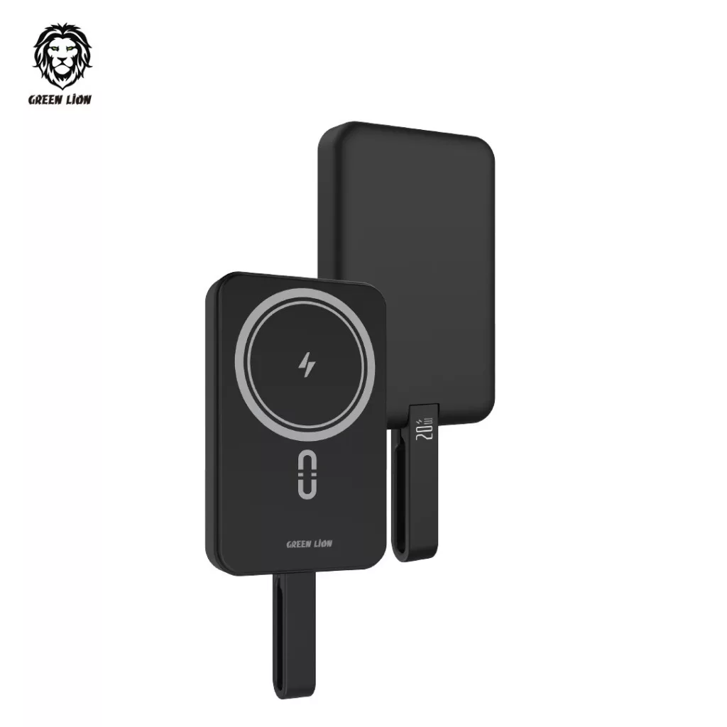 پاور بانک گرین لاین مدل  MagSafe Lite PD 20W ظرفیت 10000 میلی آمپر ساعت