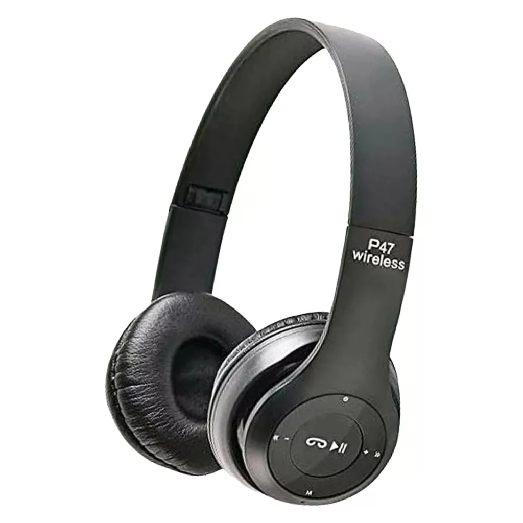 هدفون بی سیم بلوتوث مدل P47-5.0+EDR کد 6989532512530