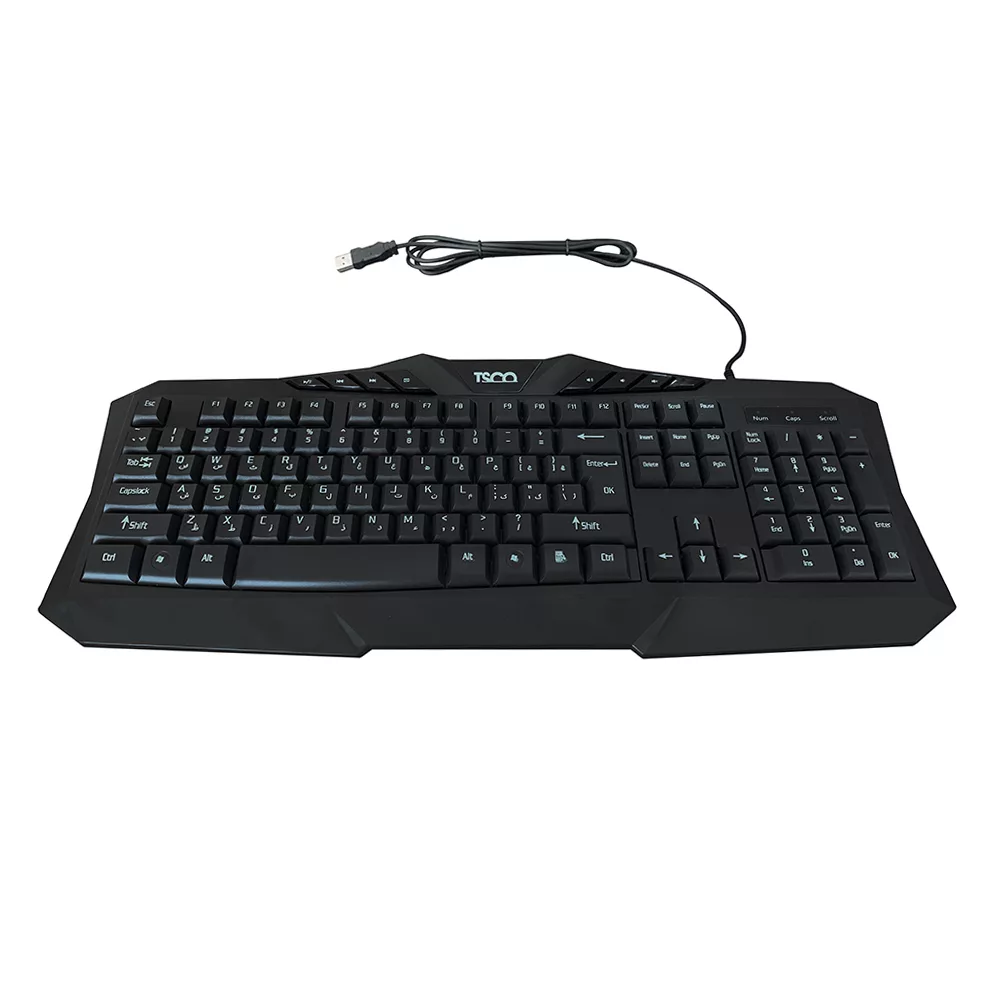 کیبورد تسکو مدل TK 8020N، سوییچ ممبران، Full-Size