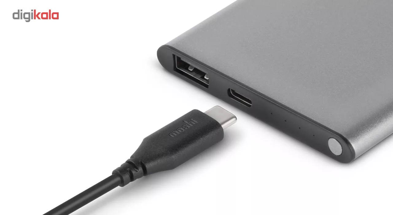 پاوربانک موشی مدل IonSlim 5K ظرفیت 5150 میلی آمپر ساعت