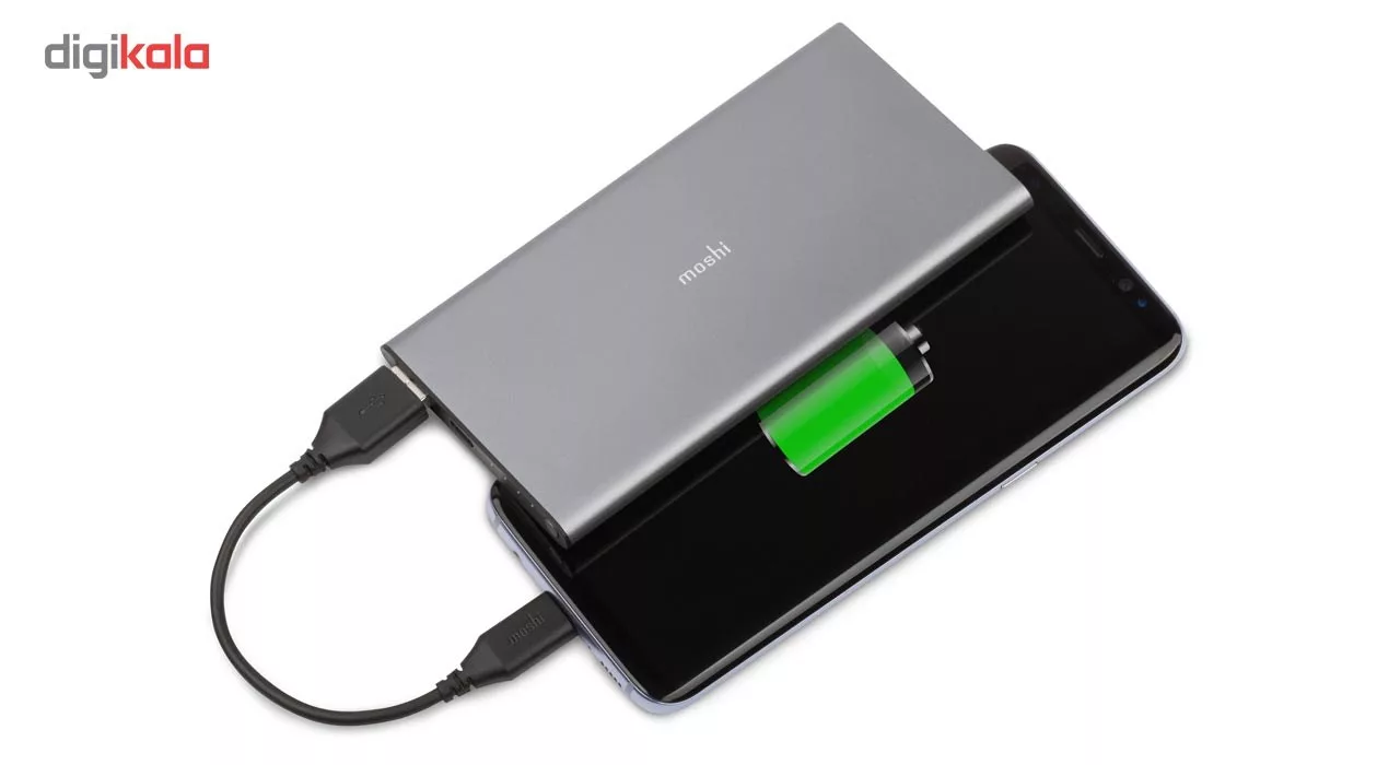 پاوربانک موشی مدل IonSlim 5K ظرفیت 5150 میلی آمپر ساعت