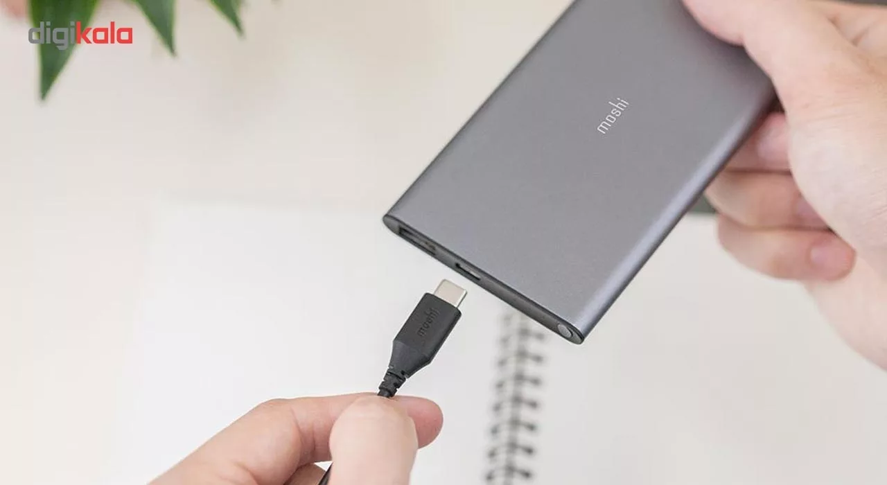 پاوربانک موشی مدل IonSlim 5K ظرفیت 5150 میلی آمپر ساعت