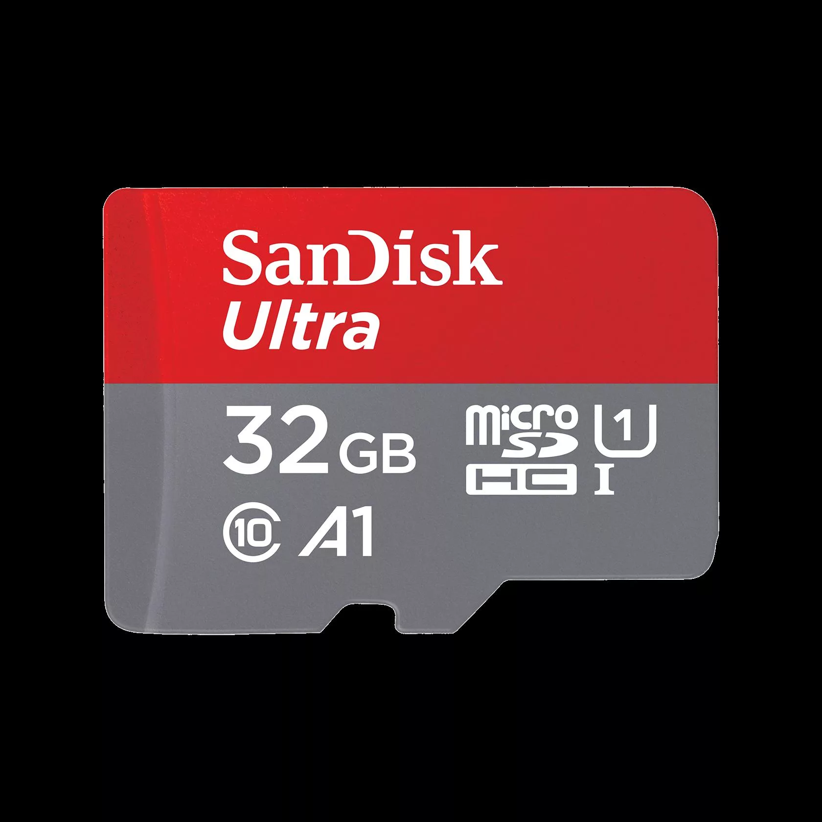 کارت حافظه microSDHC سن دیسک مدل Ultra A1 کلاس 10 استاندارد UHS-I سرعت 100MBps ظرفیت 32 گیگابایت به همراه آداپتور SD