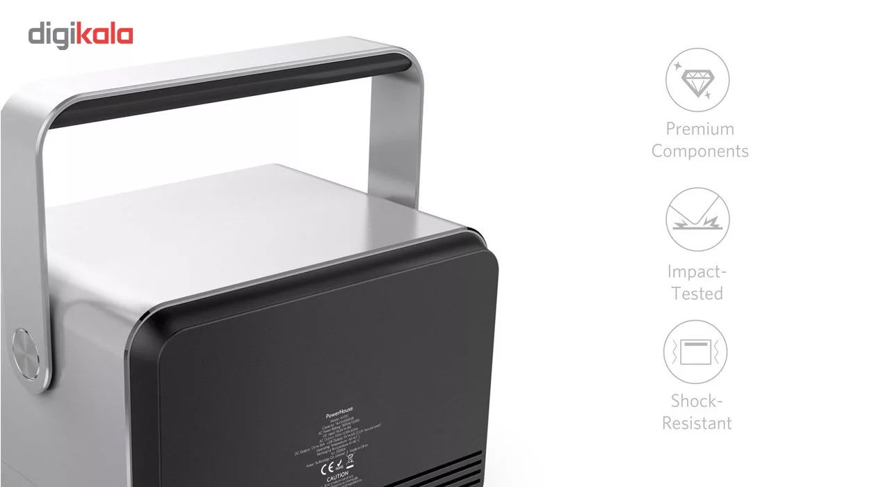پاوربانک انکر مدل Power House با ظرفیت 120000 میلی آمپر ساعت