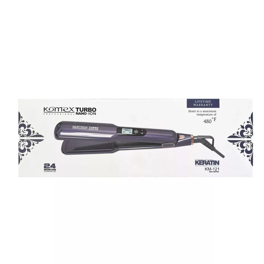 اتو و حالت‌دهنده حرفه‌ای مو کومکس مدل KM-121