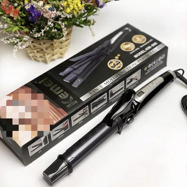 اتو و حالت دهنده ی مو کیمی مدل Km-988