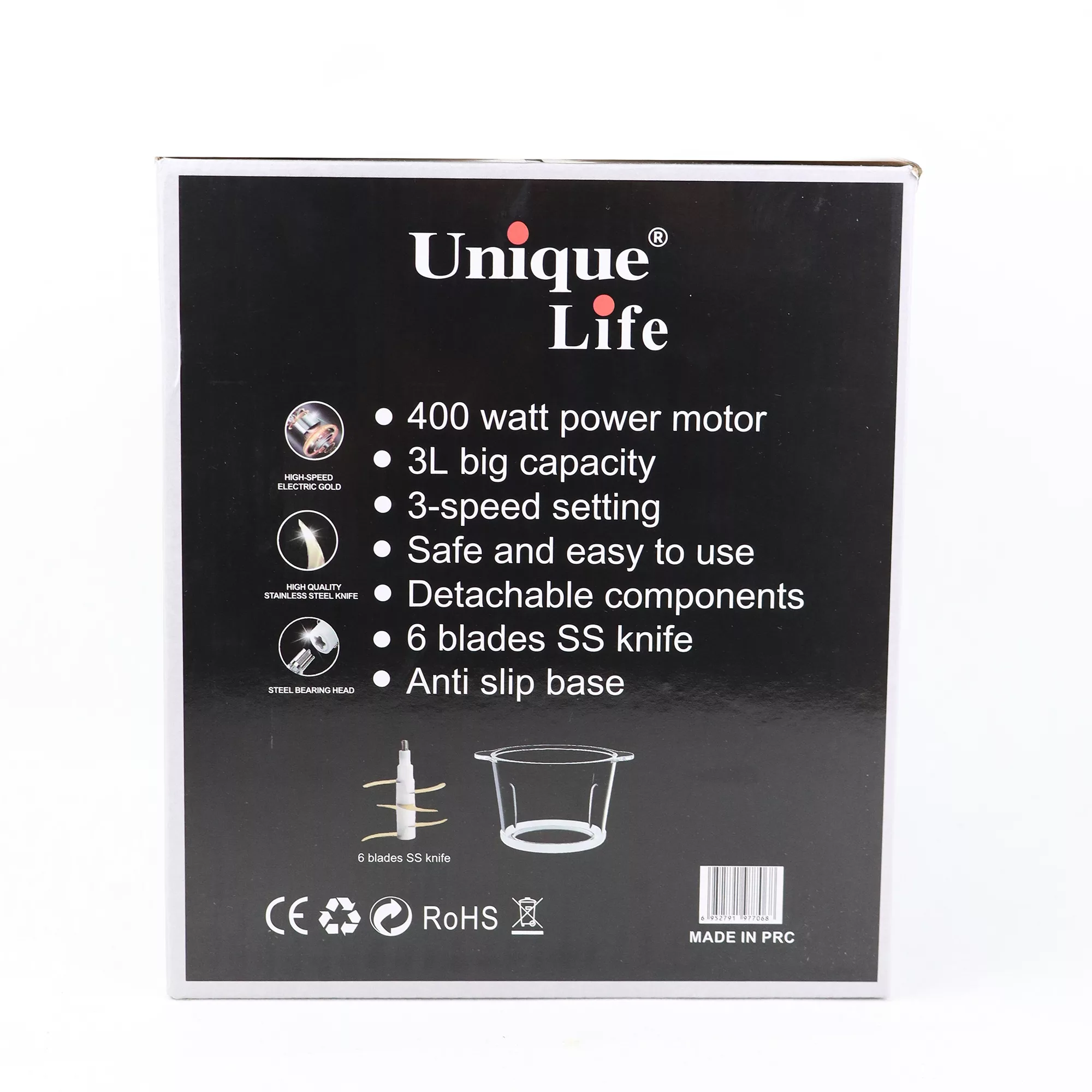 خردکن یونیک لایف مدل UL-90286