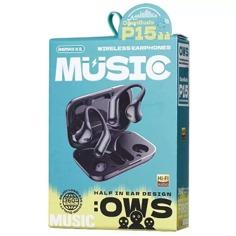 هدفون بلوتوثی ریمکس مدل Open Buds P15