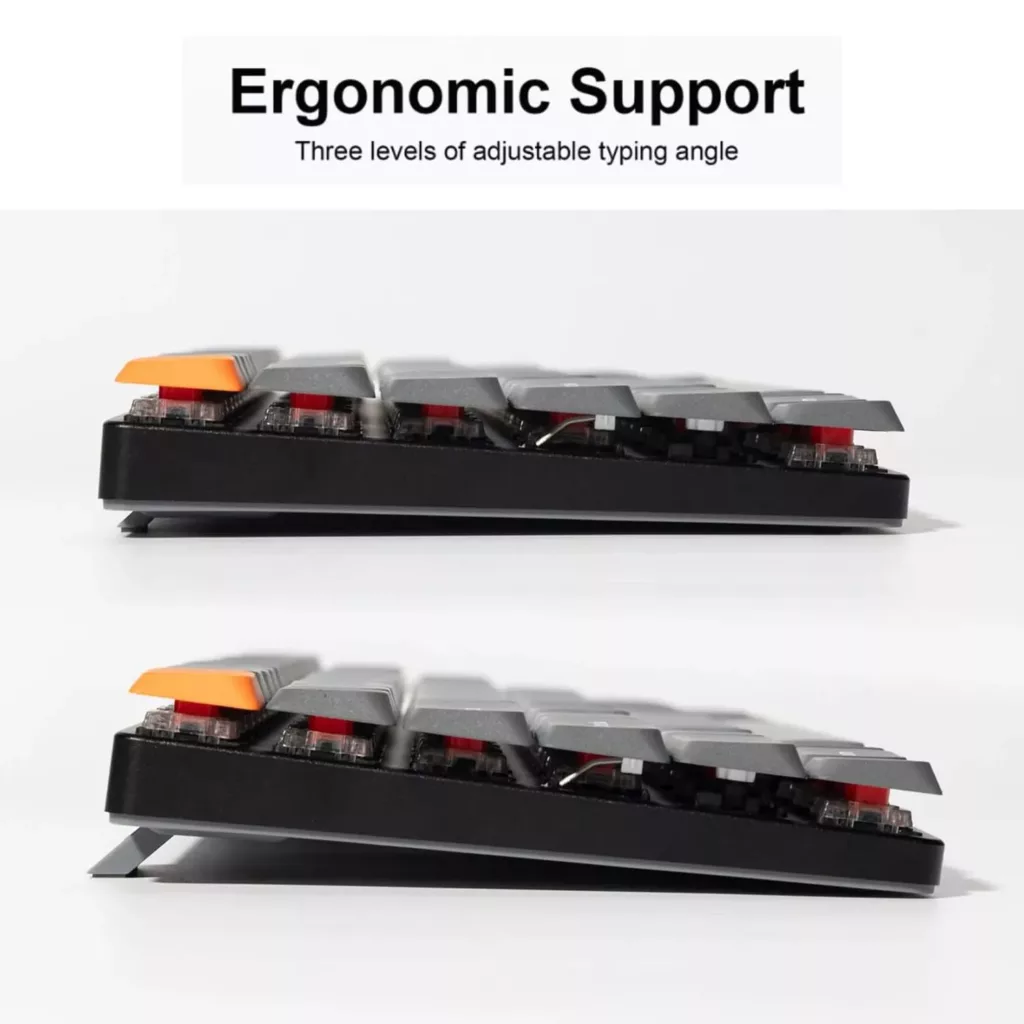 کیبورد مخصوص بازی کیکورن مدل K3 Max RGB Red Switch