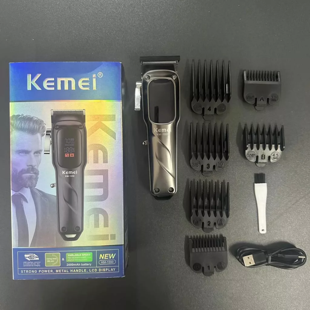 ماشین اصلاح موی سر و صورت کیمی مدل KM-1550