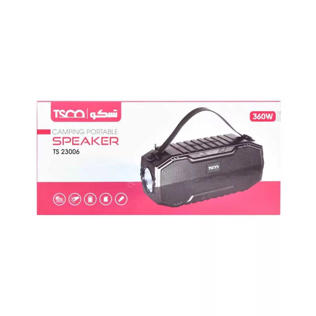 اسپیکر بلوتوثی قابل حمل تسکو مدل TS 23006