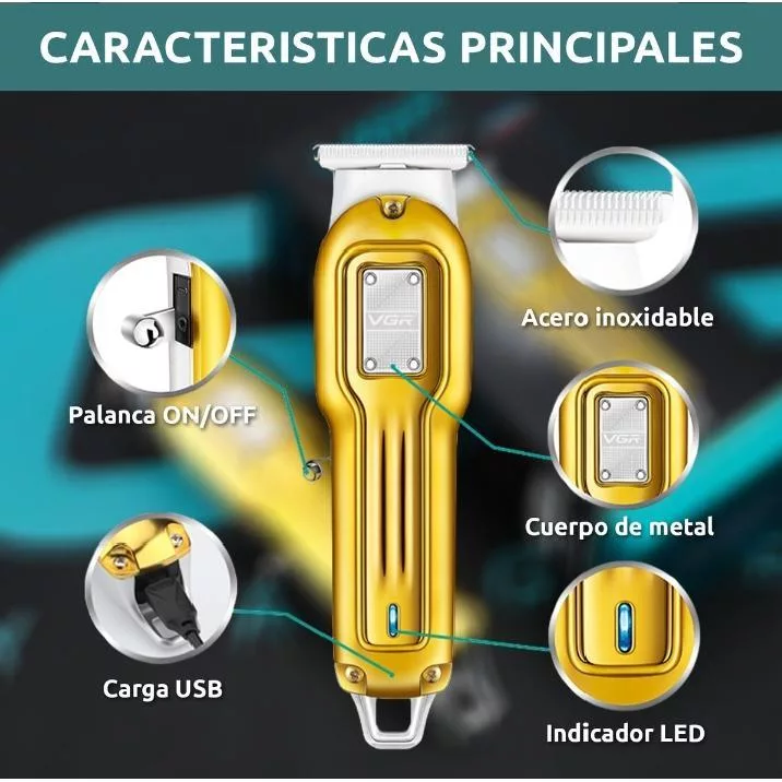 ماشین اصلاح موی صورت و بدن وی جی ار مدل 919