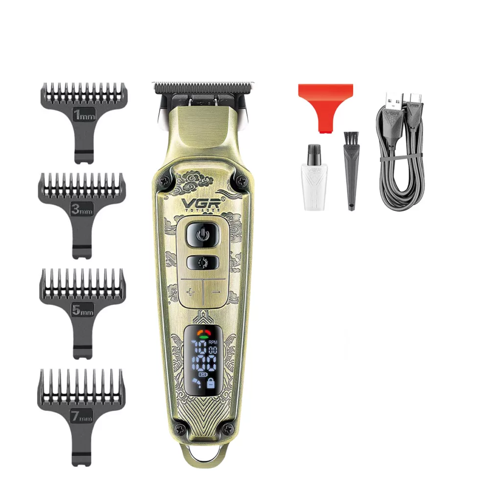 ماشین اصلاح موی صورت شارژی وی جی ار مدل  901 PRO PLUS