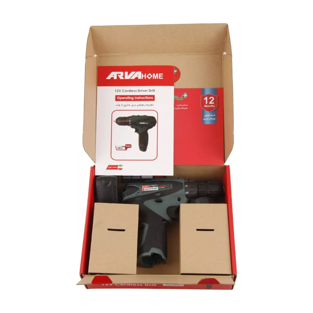 دریل پیچ گوشتی آروا مدل 5821