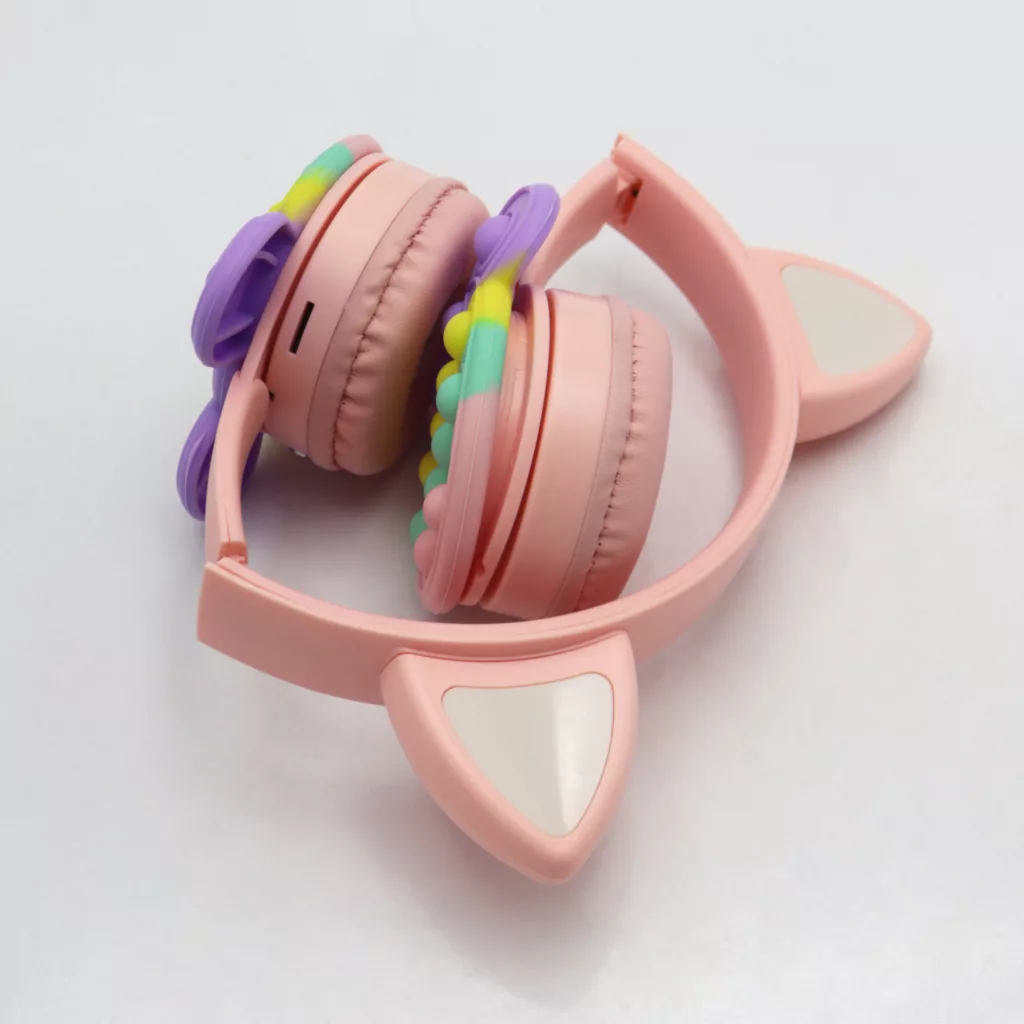 هدفون بلوتوثی طرح گربه ای مدل YPPK-KT-58A