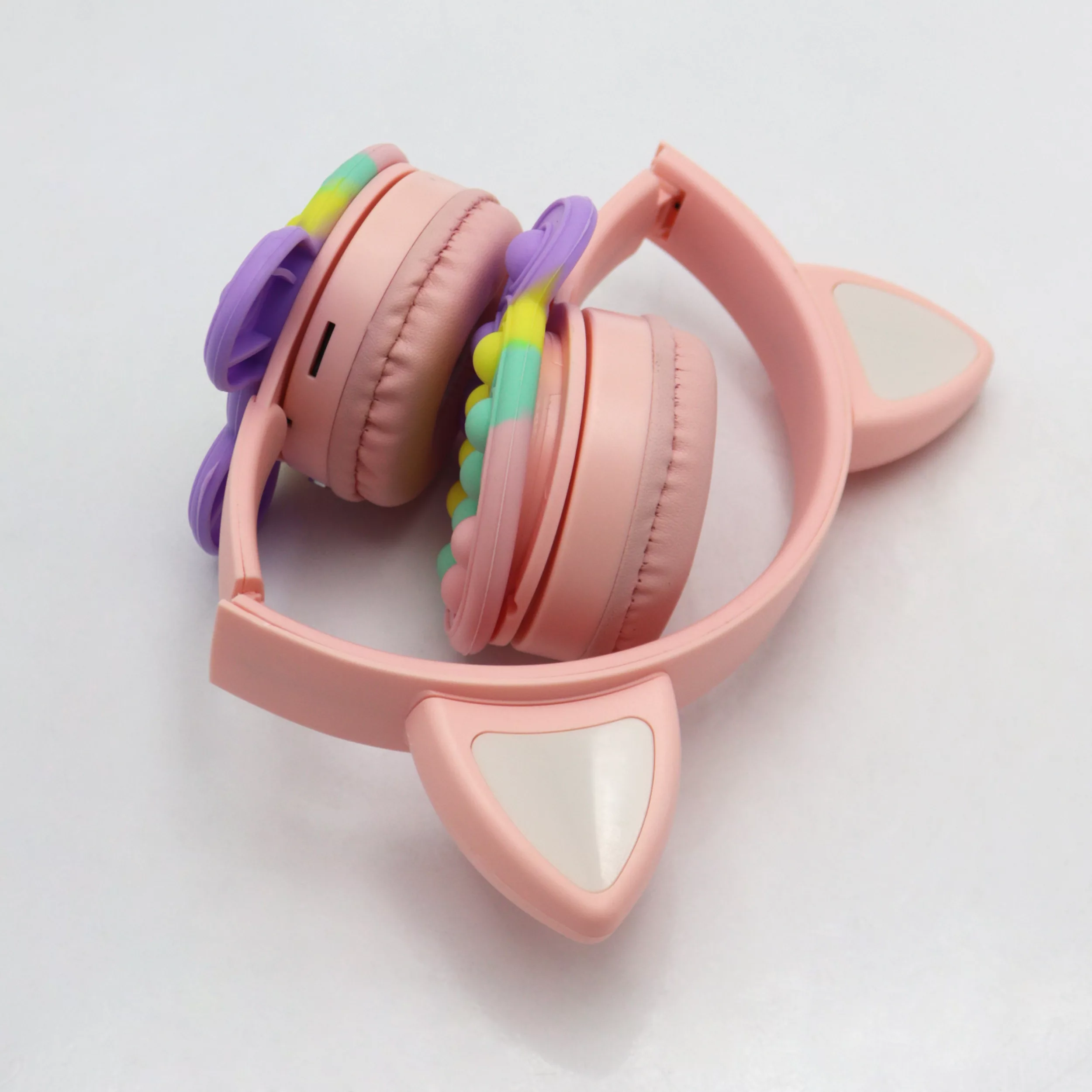 هدفون بلوتوثی طرح گربه ای مدل YPPK-KT-58A