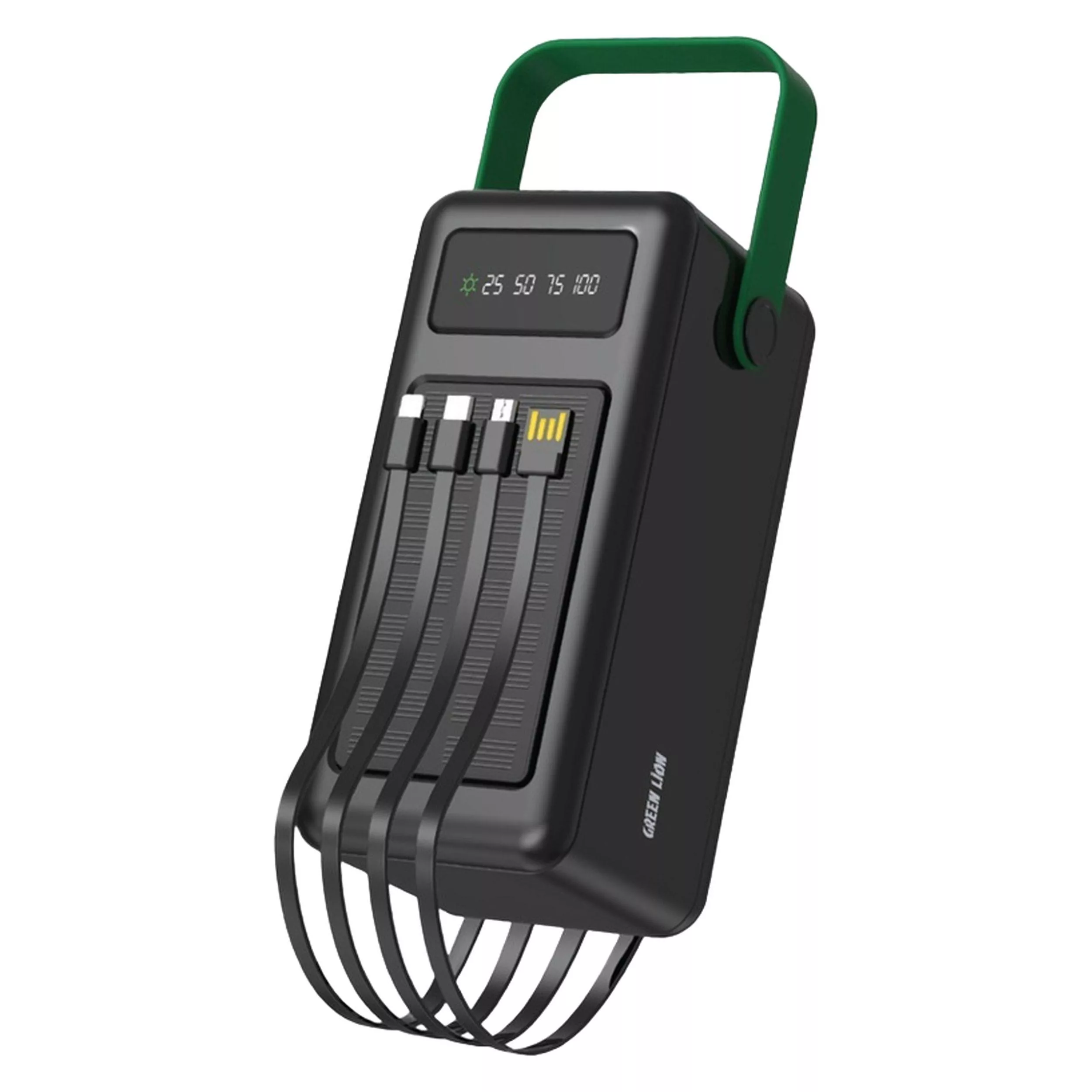 پاوربانک گرین لاین مدل solar max gl-p974 ظرفیت 80000 میلی آمپر ساعت