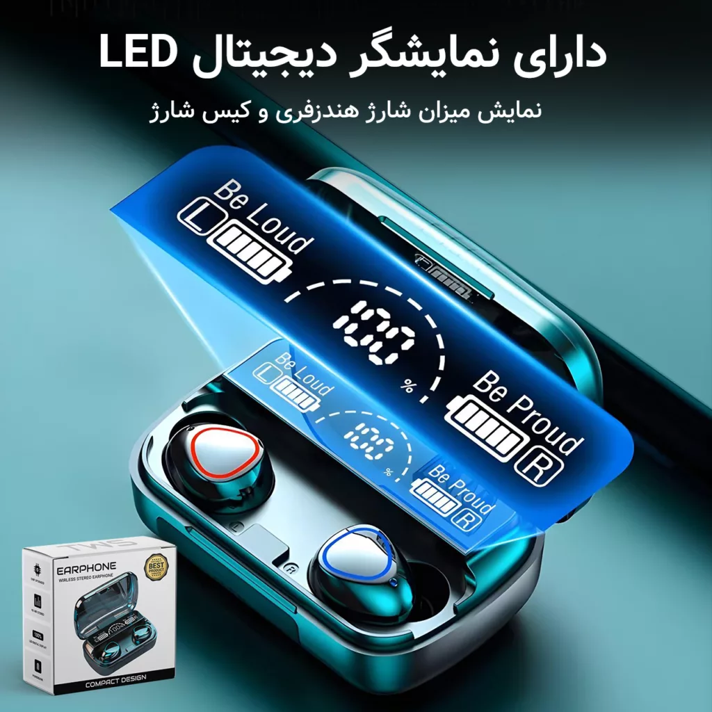 هدفون بلوتوثی مدل  WIRLESS STEREO EARPHONE