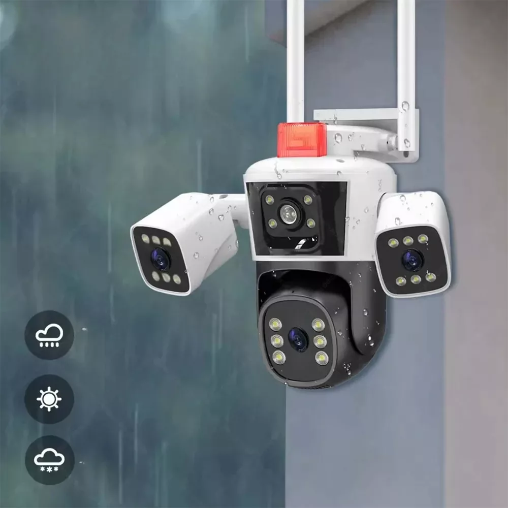 دوربین مداربسته تحت شبکه مدل سه مگاپیکسل کد QQ-849-WP