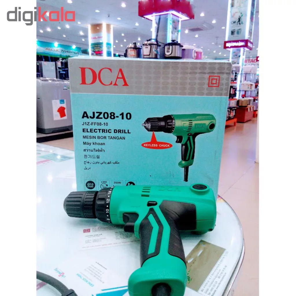 دریل پیچ گوشتی دی سی ای مدل AJZ08-10