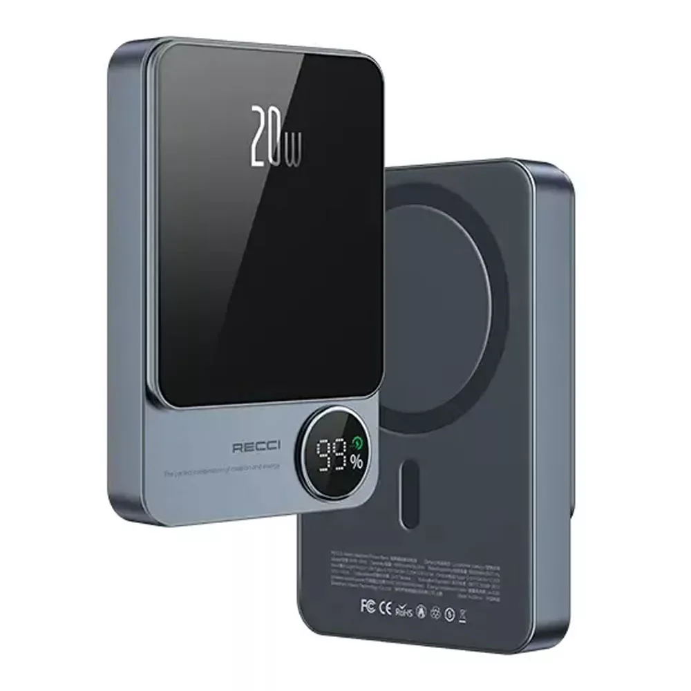 پاوربانک رسی مدل RPB-W16 ظرفیت 10000 میلی آمپر ساعت