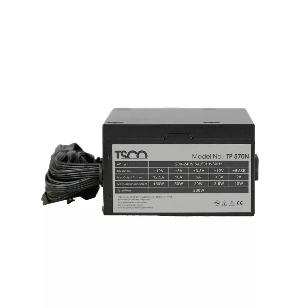 منبع تغذیه کامپیوتر تسکو مدل TP 570N