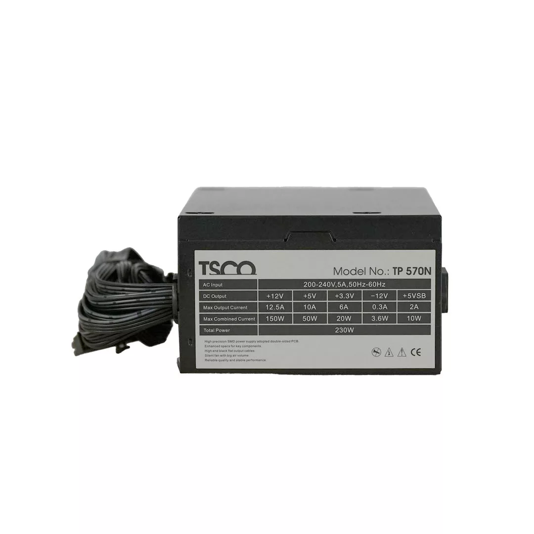 منبع تغذیه کامپیوتر تسکو مدل TP 570N