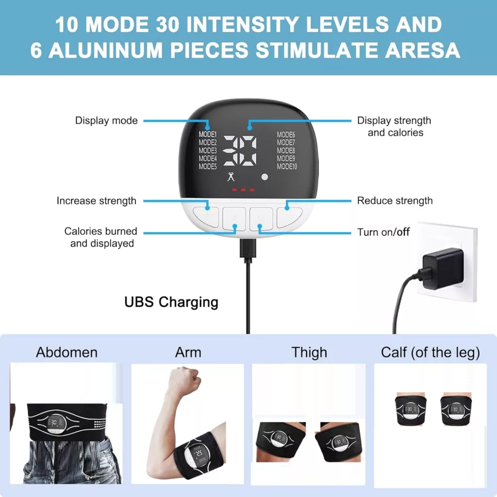 کمربند لاغری برقی مدل W8