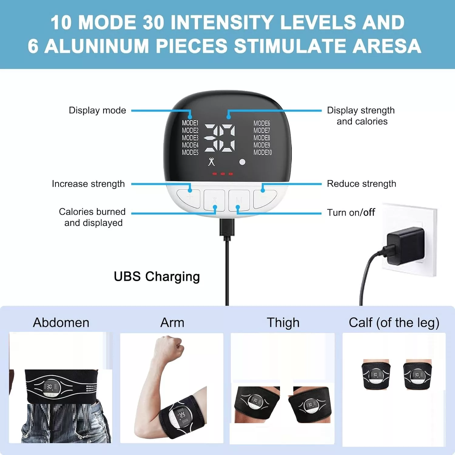 کمربند لاغری برقی مدل W8