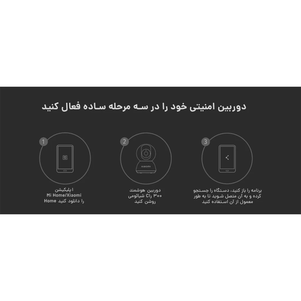 دوربین مداربسته تحت شبکه شیائومی مدل C300 (XMC01)