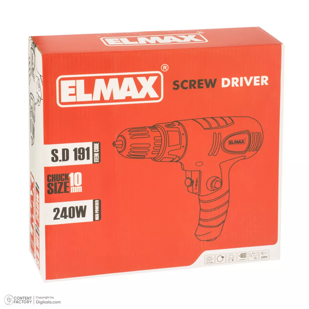 دریل پیچ گوشتی المکس مدل SD-191