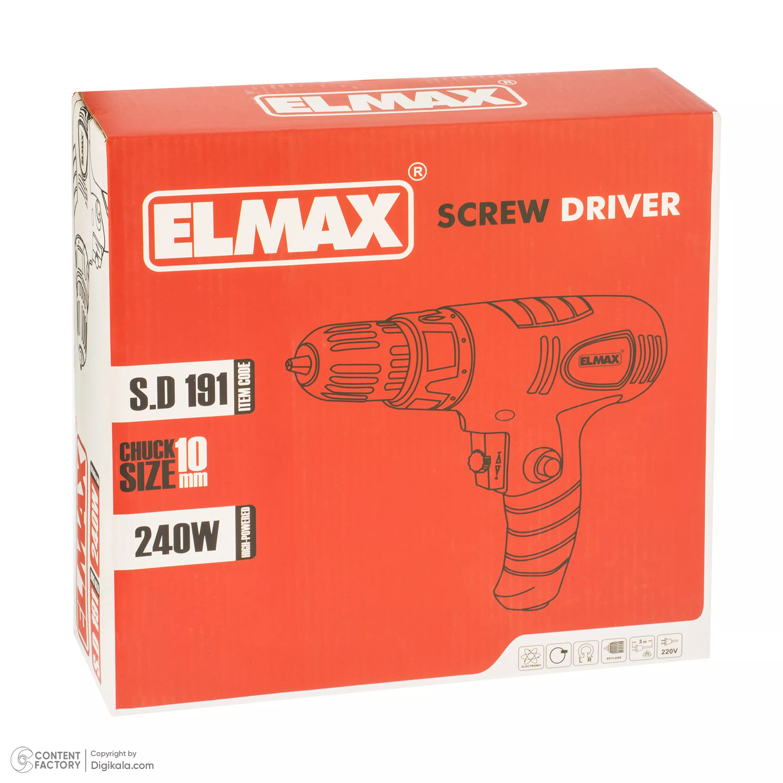 دریل پیچ گوشتی المکس مدل SD-191