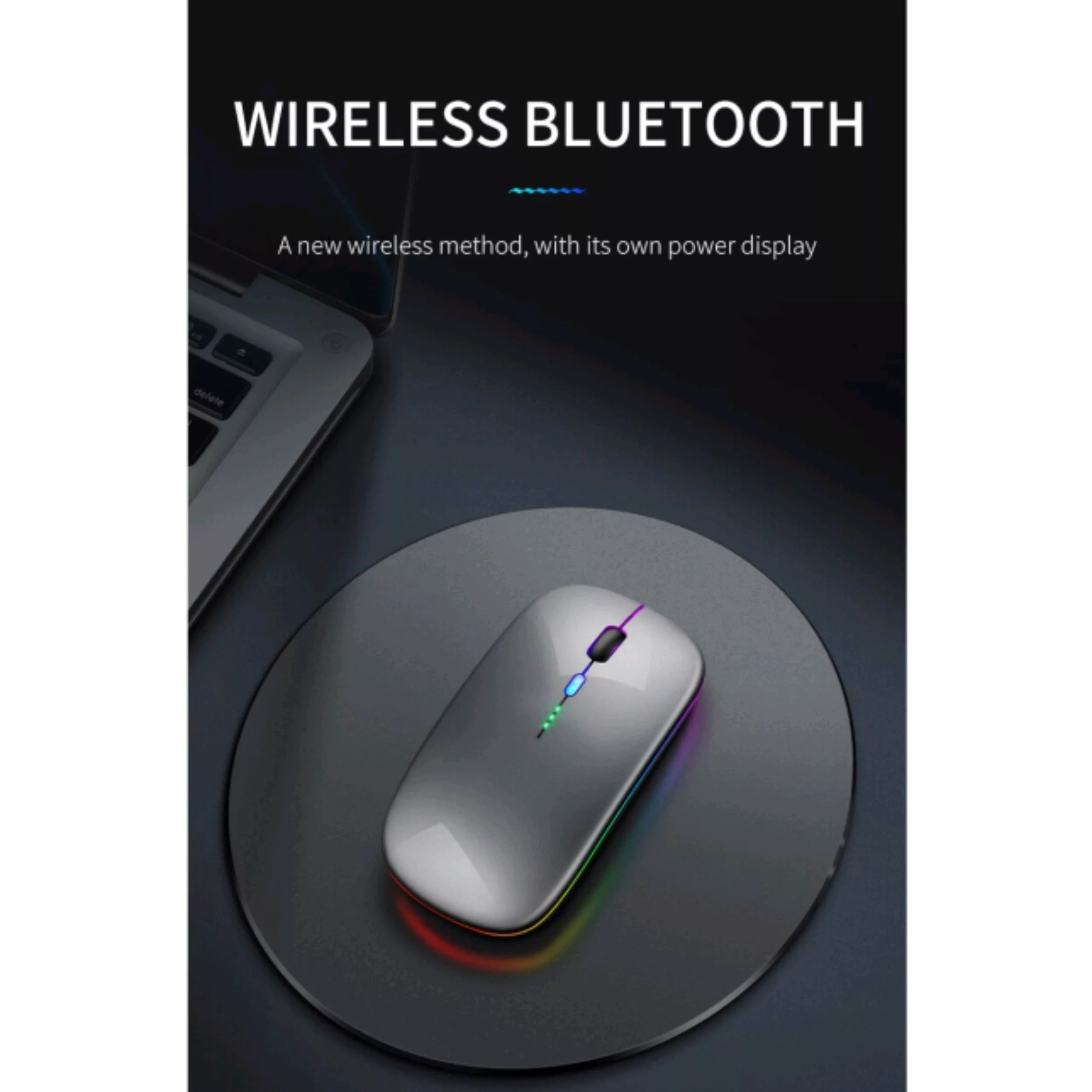 ماوس بی سیم مدل Silent RGB