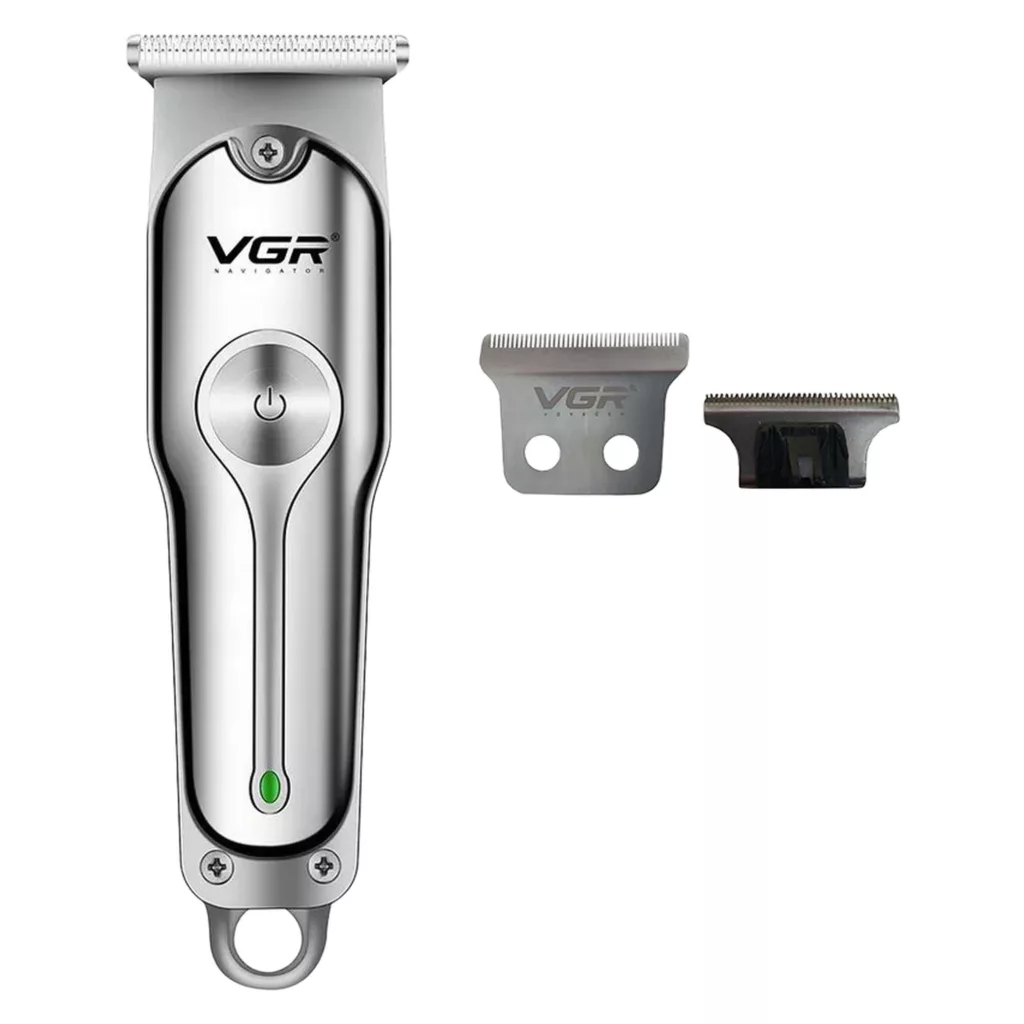 ماشین اصلاح موی سر و صورت وی جی ار مدل 071 به همراه تیغه یدک بسته 2 عددی