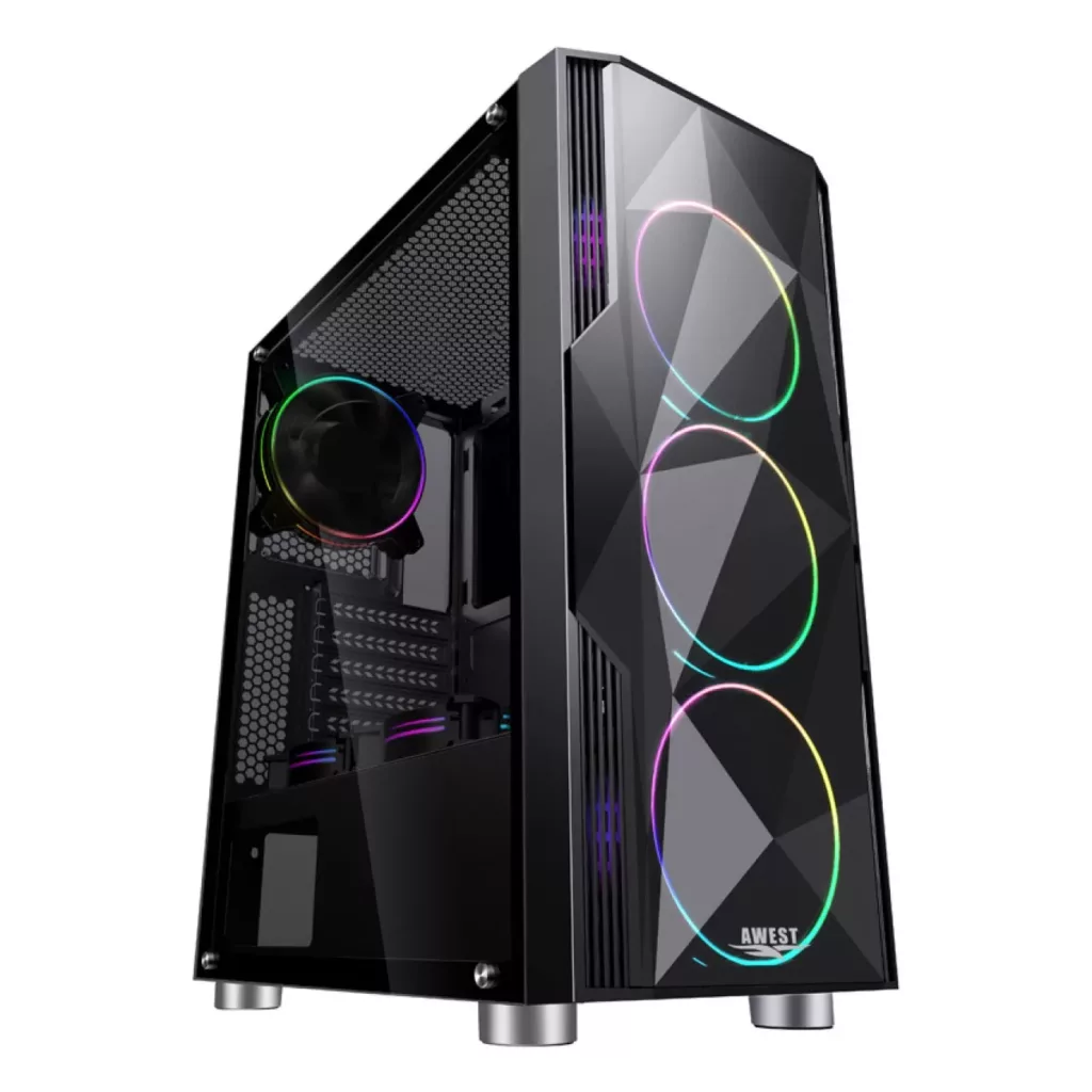 کیس کامپیوتر گیمینگ اوست مدل GT-AV02-BG