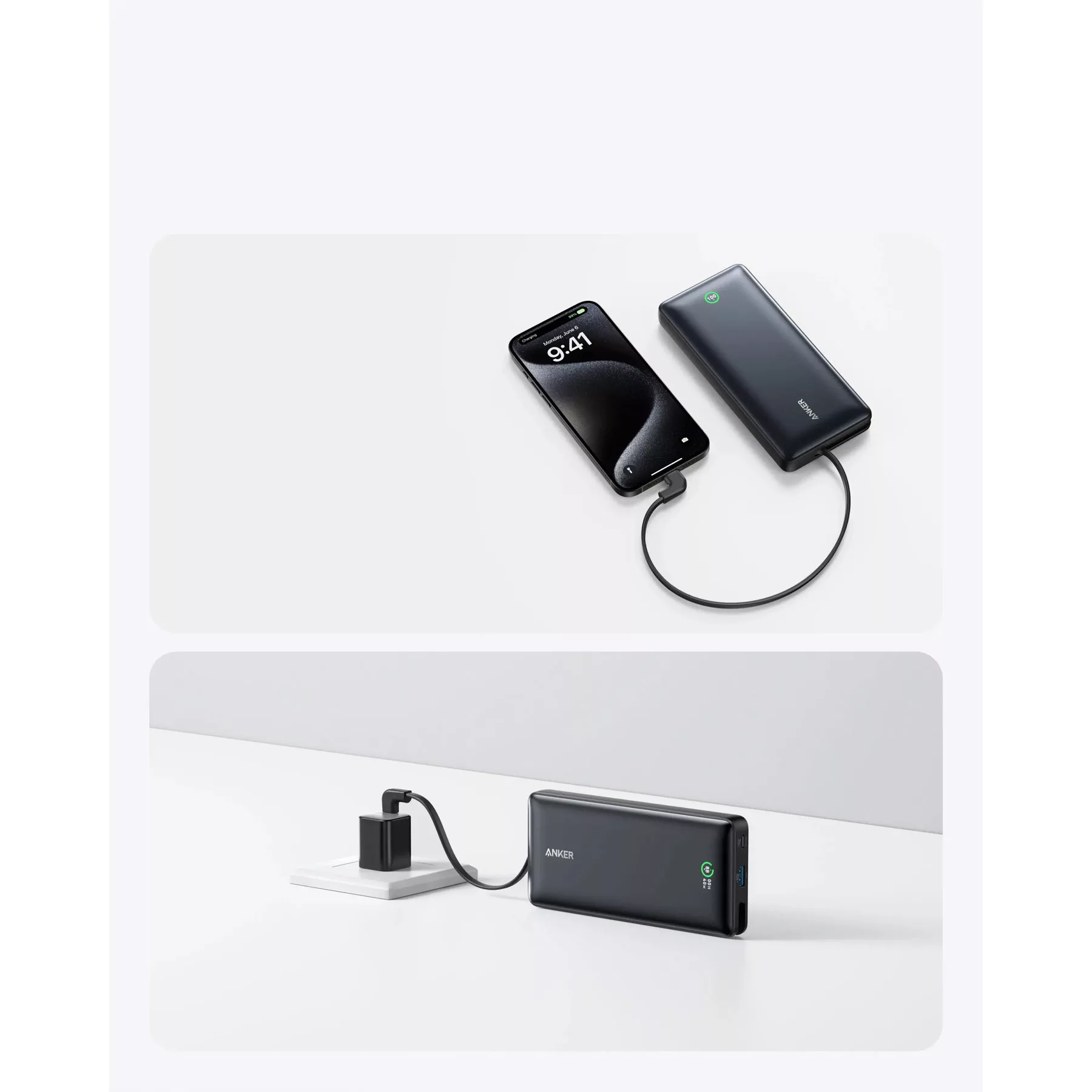 پاوربانک انکر مدل A1387H21 ظرفیت 20000 میلی آمپر ساعت