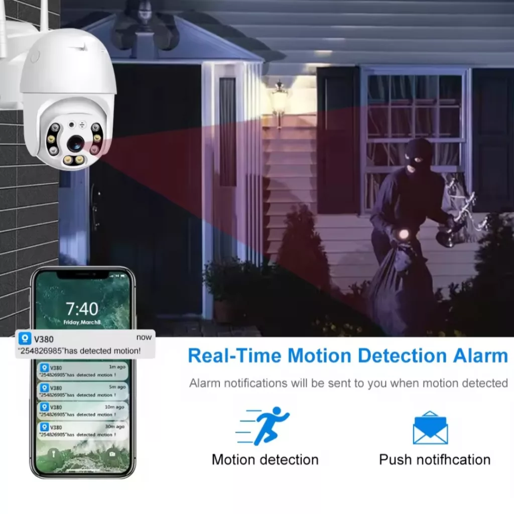 دوربین مداربسته تحت شبکه مدل Smart-Wifi